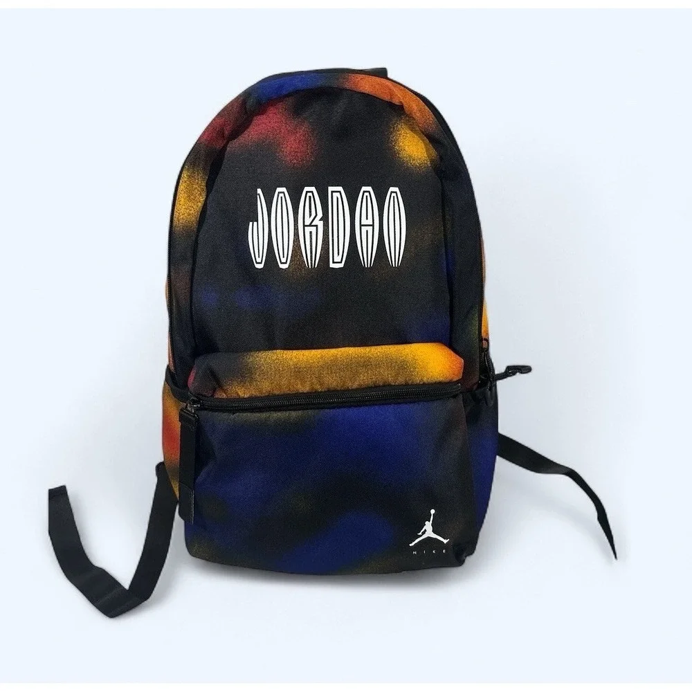 Nike Jordan MVP Backpack Multi Color 9A0689 B48 Fit 13' Laptop